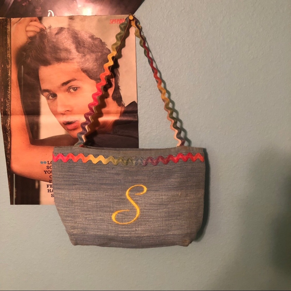 S Monogram Purse — Handmade and one of a kind!